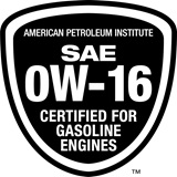 AMERICAN PETROLEUM INSTITUTE – SAE 0W-16 – ZERTIFIZIERT FÜR BENZINMOTOREN