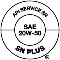  API SERVICE SN – SAE 20W-50 – SN PLUS